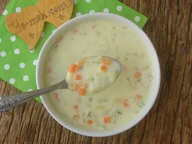 Sebzeli Yoğurt Çorbası
