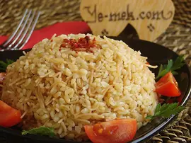 Şehriyeli Bulgur Pilavı