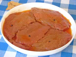 Sirke İle Et Marinesi