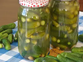 Sirkesiz Limonsuz Kornişon Turşusu