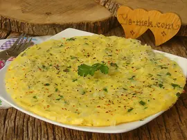 Soğanlı Omlet