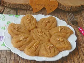 Soğuk Şerbetli İrmik Helvası