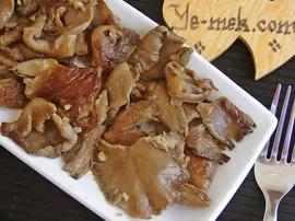 Soya Soslu İstiridye Mantarı