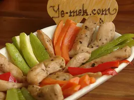 Soya Soslu Sebzeli Tavuk