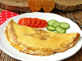 Susamlı Omlet