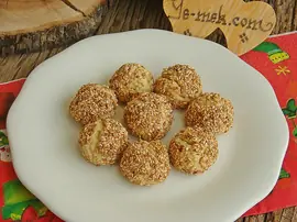 Susamlı Tatlı Kurabiye