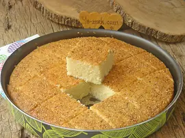 Susamlı Tepsi Keki
