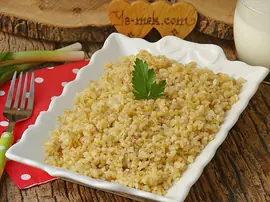 Sütlü Bulgur Pilavı