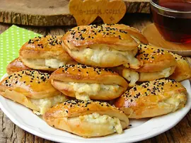 Sütlü Mayasız Poğaça