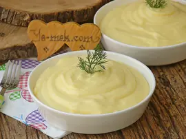 Sütlü Patates Püresi