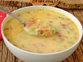 Sütlü Sebze Çorbası