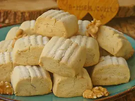 Tahinli Cevizli Un Kurabiyesi