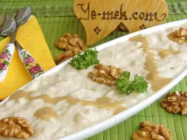 Tahinli Patlıcan Ezmesi