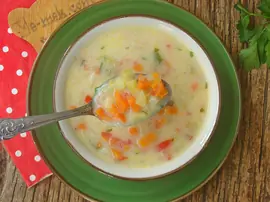 Taneli Sebze Çorbası