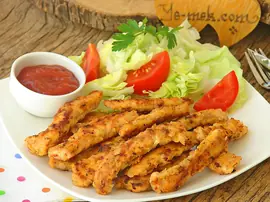 Tavada Soslu Çıtır Tavuk