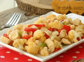 Tavuklu Karnabahar Sote