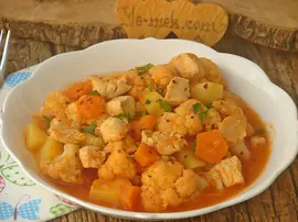 Tavuklu Karnabahar Yemeği