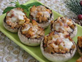 Tavuklu Mantar Dolması