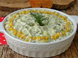 Tavuklu Patates Salatası