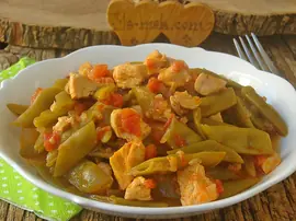 Tavuklu Taze Fasulye