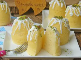 Tencerede Limonlu Fincan Kek