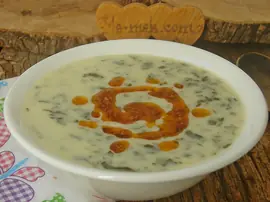 Terbiyeli Ispanak Çorbası