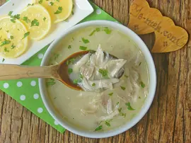 Terbiyeli Tavuk Çorbası