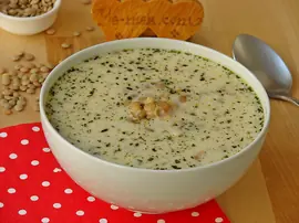 Terbiyeli Yeşil Mercimek Çorbası