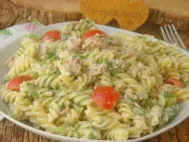 Ton Balıklı Makarna Salatası