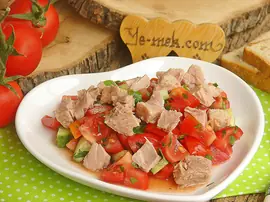 Ton Balıklı Yaz Salatası