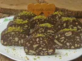 Üç Malzemeli Mozaik Pasta