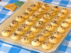 Üç Malzemeli Tuzlu Kurabiye