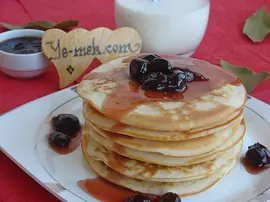 Vişne Reçelli Pankek