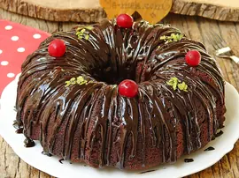 Vişneli Çikolatalı Kek