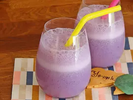 Yaban Mersinli Milkshake