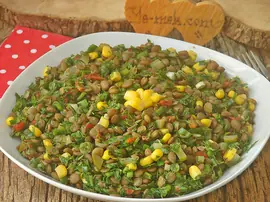 Yeşil Mercimek Salatası