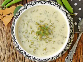Yoğurtlu Bakla Çorbası