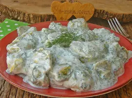 Yoğurtlu Brüksel Lahanası