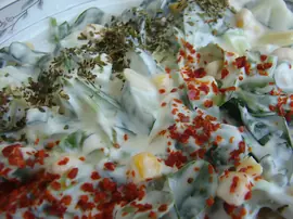 Yoğurtlu Semizotu Salatası