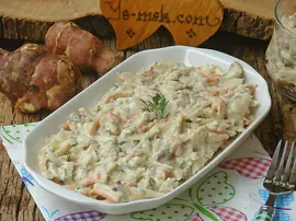 Yoğurtlu Yer Elması Salatası