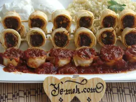 Yufkalı Şiş Kebap