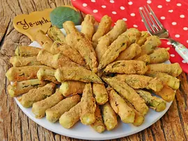 Yumurtalı Bamya Kızartması