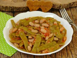 Zeytinyağlı Barbunyalı Taze Fasulye