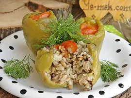 Zeytinyağlı Biber Dolması