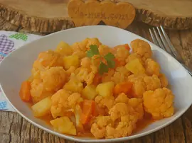 Zeytinyağlı Karnabahar Yemeği