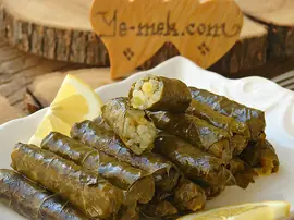 Kırmızı Mercimekli Yaprak Sarması