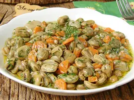 Zeytinyağlı Taze İç Bakla