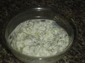 Labneli Salatalık Kanepeleri