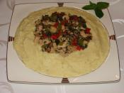 Püreli Mantarlı Tavuk Sote