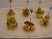 Süslü Krep Kanepeler